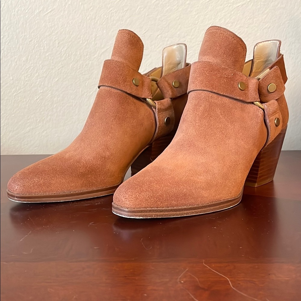 Michael Kors Brown Suede Ankle Boots